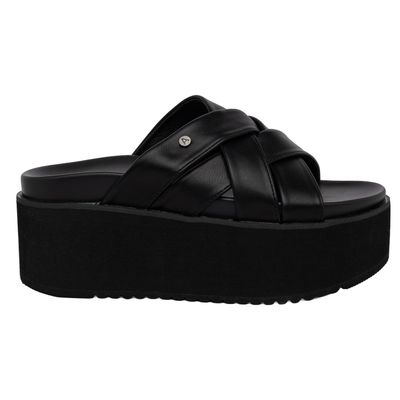 Sandalia Plataforma Kaira Negro Alquimia
