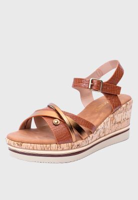 Sandalia Kea Caramelo Alquimia