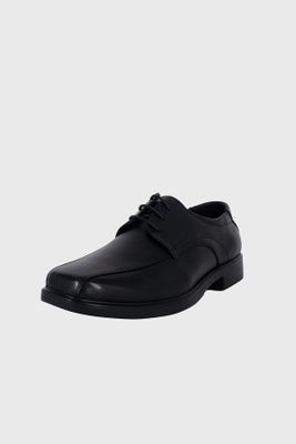 Zapato de Cuero Alcor Negro London Adixt