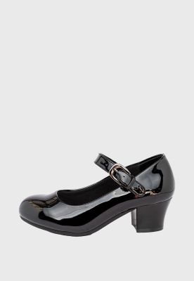 Imagen 2 del producto Zapato Infantil Cueca Sara Negro Charol Alquimia