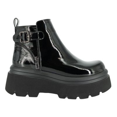 Imagen 1 del producto Botin Plataforma Tols Negro Charol Alquimia