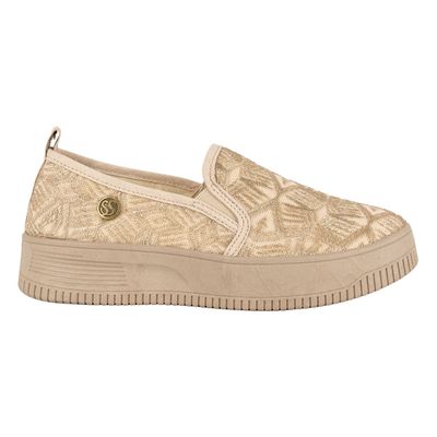 Zapatilla Velin Beige Passer