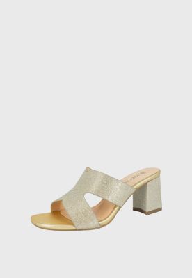 Sandalia de Vestir Faure Dorado Alquimia