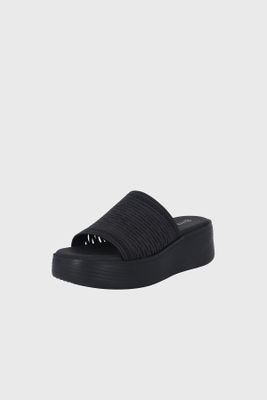 Sandalia Fibrous Negro Alquimia