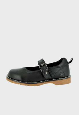 Imagen 2 del producto Zapato Escolar de Cuero Britton Negro Bamboo