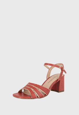 Sandalia de Vestir Irazu Rojo Alquimia