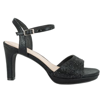 Sandalia de Vestir Aris Negro Alquimia