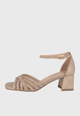 Imagen 2 del producto Sandalia de Vestir Pilar Dorado Alquimia