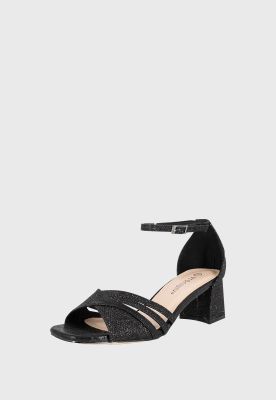 Sandalia de Vestir Khan Negro Alquimia