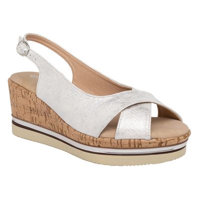 Imagen 2 del producto Sandalia Jerid Plateado Alquimia