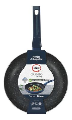Imagen 1 del producto Sarten 26cm Granito Navy Ilko