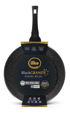 Imagen 2 del producto Sartén 26 Cm Antiadherente Granito Black Granite Ilko