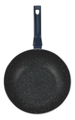 Imagen 2 del producto Wok 28cm Granito Navy Ilko