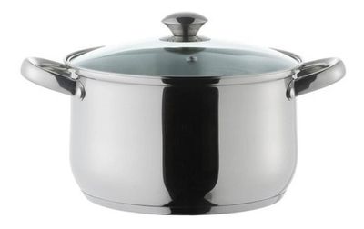 Olla 24 Cm Acero Inoxidable Prime Ilko