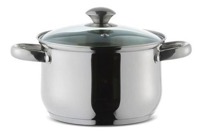 Olla 20 Cm Acero Inoxidable Prime Ilko