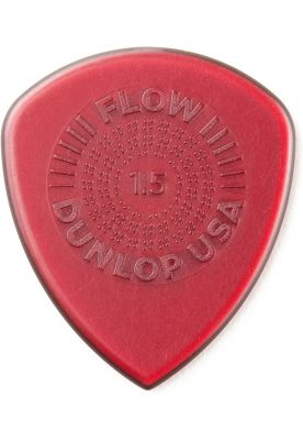 Pack uñetas Dunlop FLOW STANDARD GRIP 1.5MM