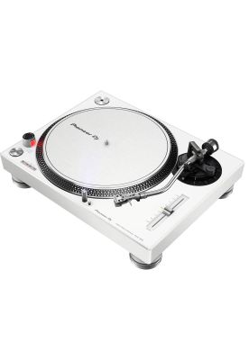 Tornamesa Pioneer DJ PLX-500-W Blanca con Cápsula y Tapa