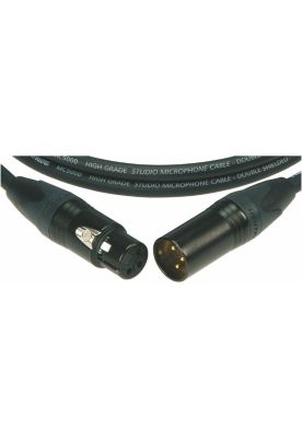 Imagen 2 del producto Cable de micrófono Klotz XLR M5FM06 6 mts - color negro