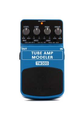 Pedal Efecto Modelador Behringer TM300 - Tube Amp Modeling