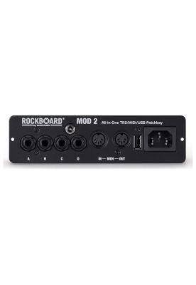 Patchbay Rockboard RBO B MOD 2 V2 - TRS, MIDI & USB