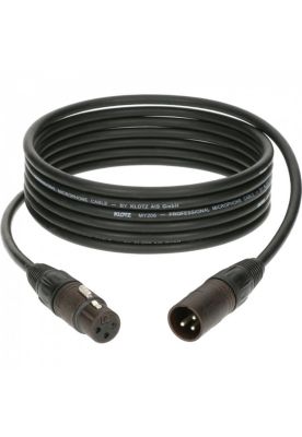 Imagen 2 del producto Cable de micrófono Klotz XLR M1FM1K1000 10 mts color negro