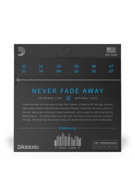 Imagen 2 del producto Cuerdas Guitarra Acústica 12 Cuerdas D'addario XTABR1047-12