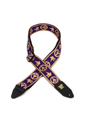 Imagen 2 del producto Correa de Guitarra Ernie Ball Peace Love Jacquard P04699