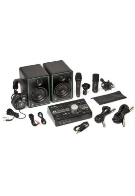 Pack Home Studio Bundle Mackie, Interface, Monitores, Mics.