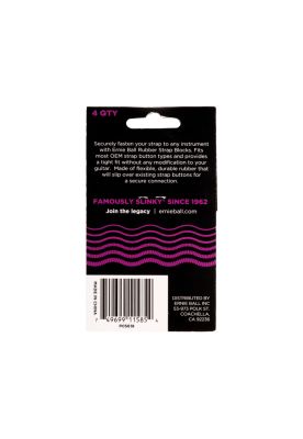 Imagen 2 del producto Straps Blocks Ernie Ball P05618 4 unidades
