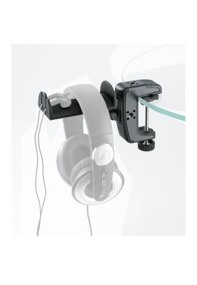 Imagen 2 del producto Soporte para auriculares con abrazadera de mesa K&M 16085