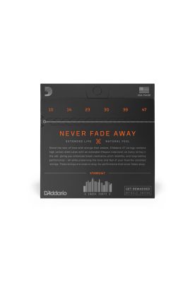 Imagen 2 del producto Cuerdas guitarra acústica metal D´Addario XTABR1047 Coated