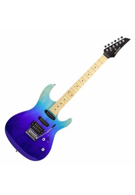 Imagen 1 del producto Guitarra eléctrica Freeman SRG-180 FMT FSB Azul 24 Trastes