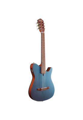 Imagen 2 del producto Guitarra electroacústica Ibanez FRH10N Thinline Indigo Blue