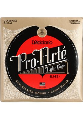 Set Cuerdas Nylon Guitarra Clásica Daddario Ej45 Normal