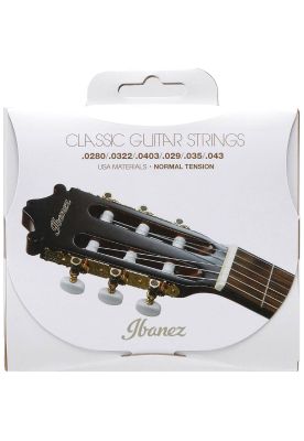 Set cuerdas nylon Ibanez ICLS6NT guitarra clásica