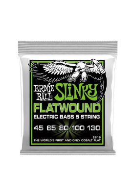 Set Bajo 5 Cuerdas Ernie Ball 45-130 RegularSlinky Flatwound