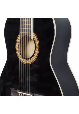 Guitarra acústica Vizcaya ARCG44 Cuerdas de nylon negra