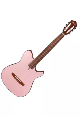 Imagen 1 del producto Guitarra electroacústica Ibanez FRH10N Thinline Rose Gold