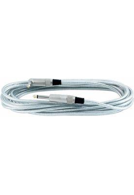 Cable de instrumento Rockbag RCL30256D6 SILVER 6 metros