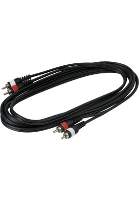 Imagen 2 del producto Cable de patch Rockbag RCL20944D4 3 metros RCA x2 - RCA x2