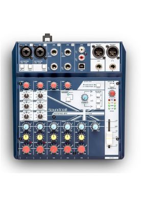 Imagen 1 del producto Mixer análogo Soundcraft USB NOTEPAD-8FX