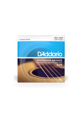Imagen 2 del producto Set de cuerdas de Phosphor Bronze D'addario EJ16 Light