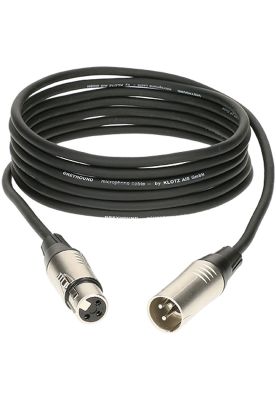 Imagen 1 del producto Cable de micrófono Klotz de 5 metros GRG1FM05.0 negro