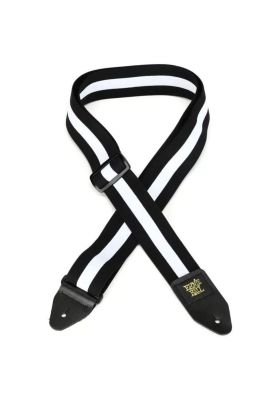 Imagen 2 del producto Correa de guitarra Ernie Ball Stretch Comfort Racer Blanca