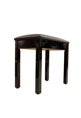 Sillín Acolchado para piano Walters YY-YD Negro