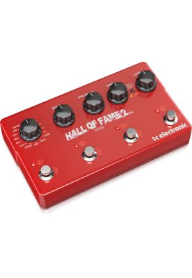PEDAL REVERB TC ELECTRONIC HALL OF FAME 2 X4 REVERB 4 X MASH