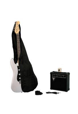 Imagen 2 del producto Pack de guitarra eléctrica Freeman Rockstarter Blanca Strato