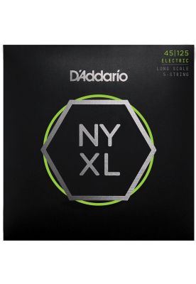 Set cuerdas para bajo 5 cuerdas D'addario NYXL45125 45-125