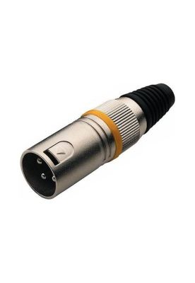 Conector XLR macho Rockbag RCL10000M de metal