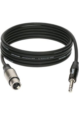 Cable de micrófono XLR H / Jack Klotz GRG1FP03.0 - 3m